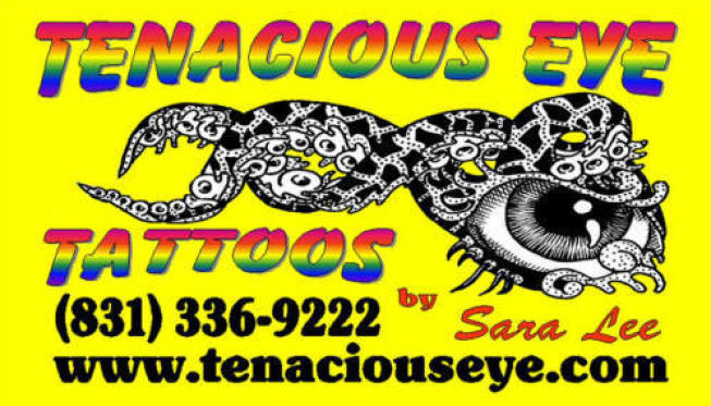 Tenacious Eye Tattooing Logo